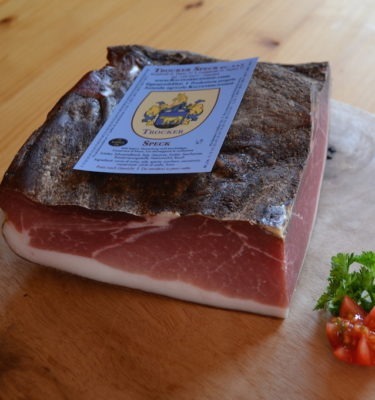 Produkte - Speck - Eckstück - Trocker - Kaltenbrunn Hof